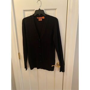 Tory Burch Wool signature cardigan size MEDIUM